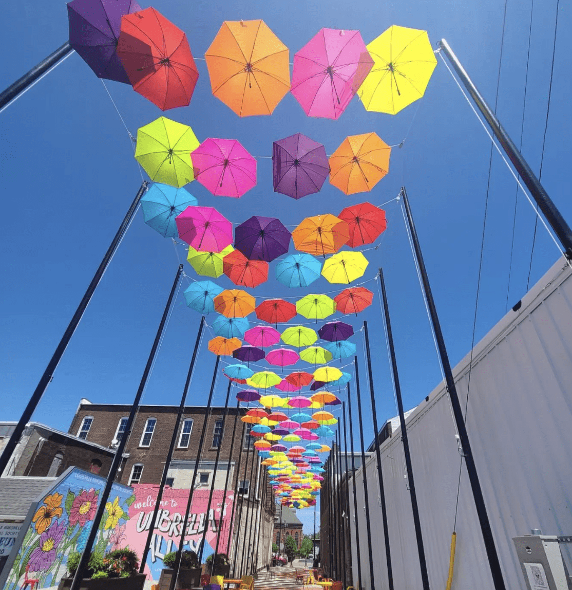 Umbrella Alley - Louisville Ohio